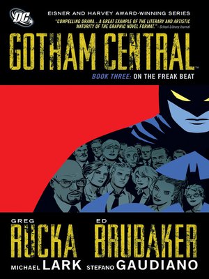 cover image of Gotham Central (2003), Book 3